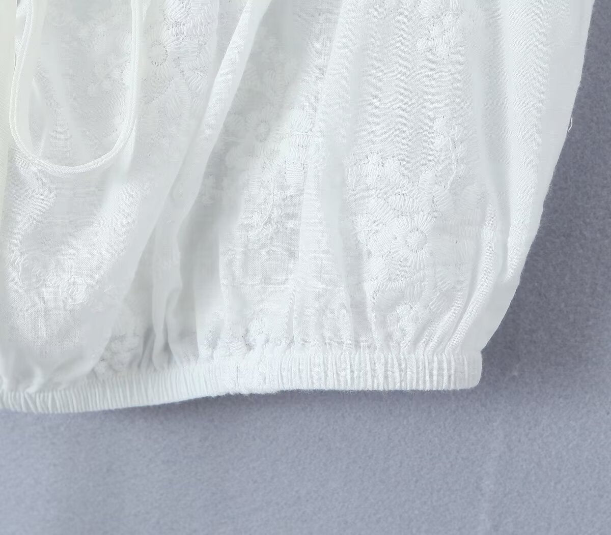 Off-neck Lace Short Crop Top High Waist Drawstring Patchwork Long Dress